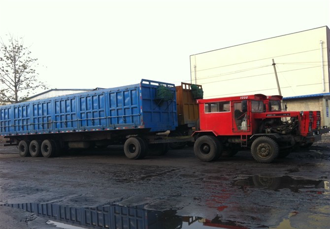 这是要活活饿死重卡的节奏拖拉机都干半挂的活