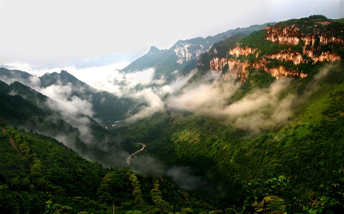 湖南十大最美国家地质公园之湘西乌龙山,掩藏不住的山色美景