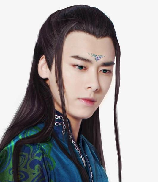 十大长发古装美男, 易烊千玺最丑, 杨洋不敌李易峰, 最帅是他?