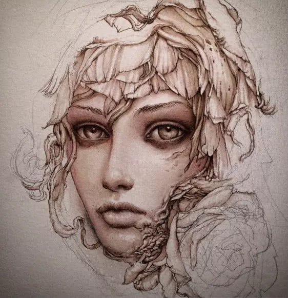 心理测试哪张女孩内涵画触动你的心测谁会成为你一生最爱的人