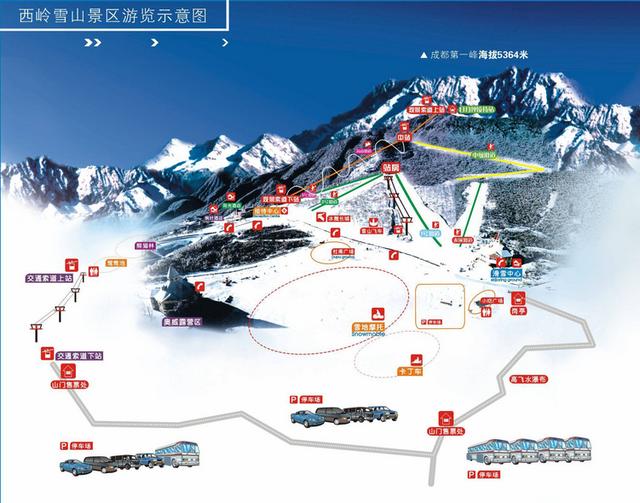 可以不用去中国最北方看雪了成都此处终年积雪至今无人征服