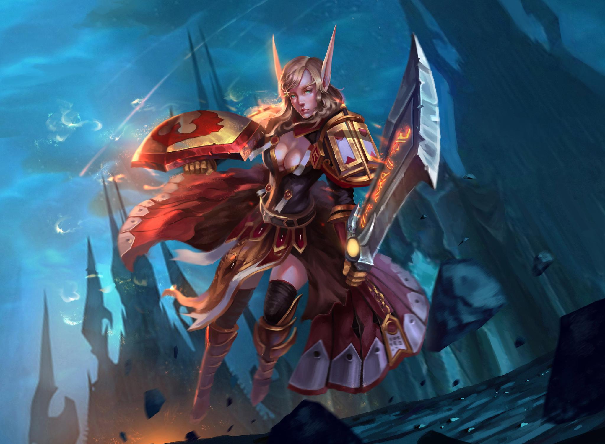 《魔兽世界》血精灵和高等精灵的前世今生