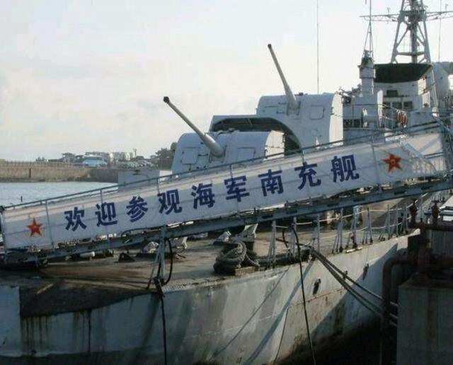 "3·14"海战功勋战舰南充号重生,让世界体会中国6周一艘的速度