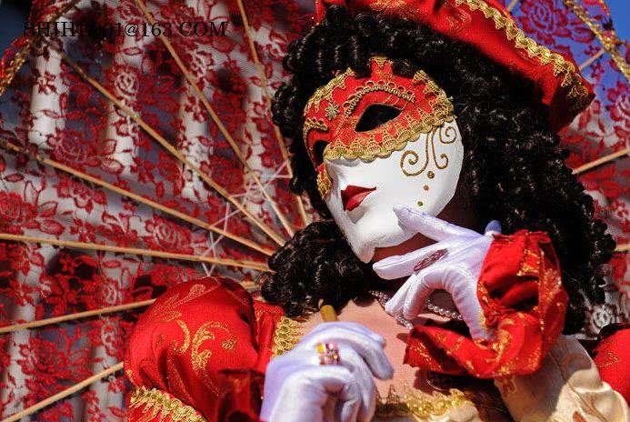 意大利至尊的化装舞会 威尼斯面具嘉年华