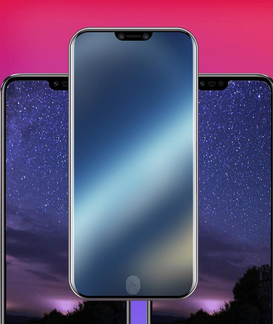 刘海屏, 概念版荣耀magic2, 对比荣耀10