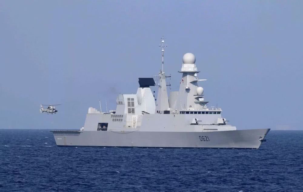 能几个舰队之间协同作战:美国海军是第一