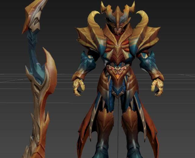 王者荣耀好皮肤配强英雄魔龙铠甲霸气袭来