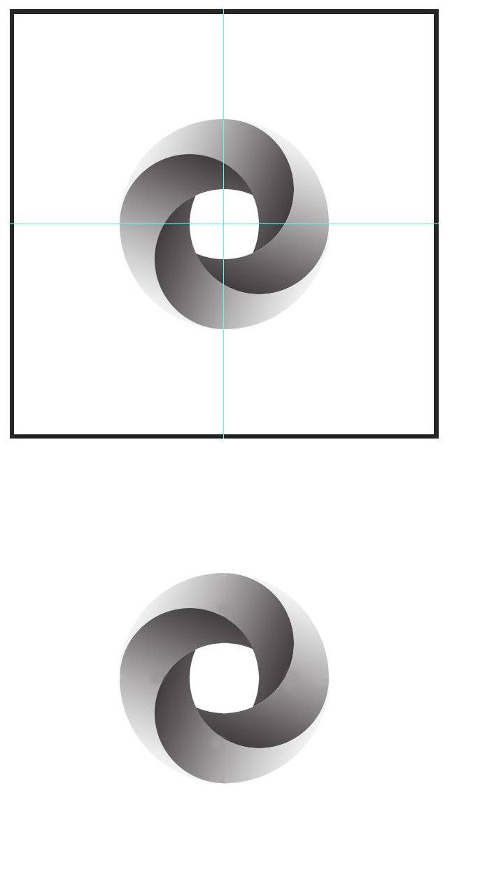 ps教程/绘制立体圆环