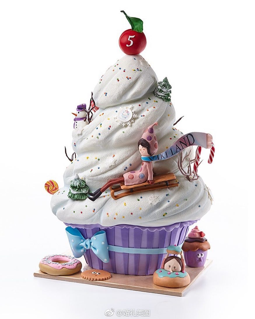 趣味蛋糕来一组