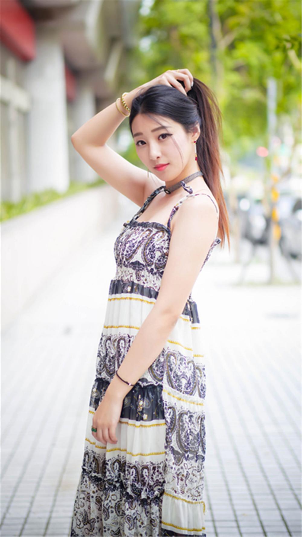 雪纺连衣裙, 显出甜美淑女气质