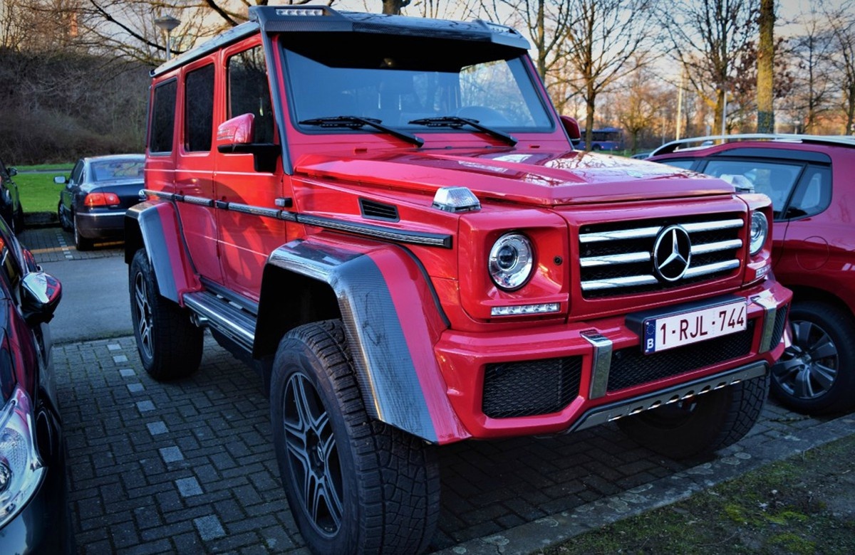 梅赛德斯benz g500 4x4