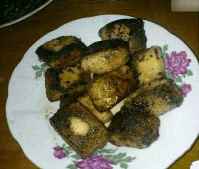 得面目全非,不知道是对食材做了多残忍的事情才导致出现了这样的惨状