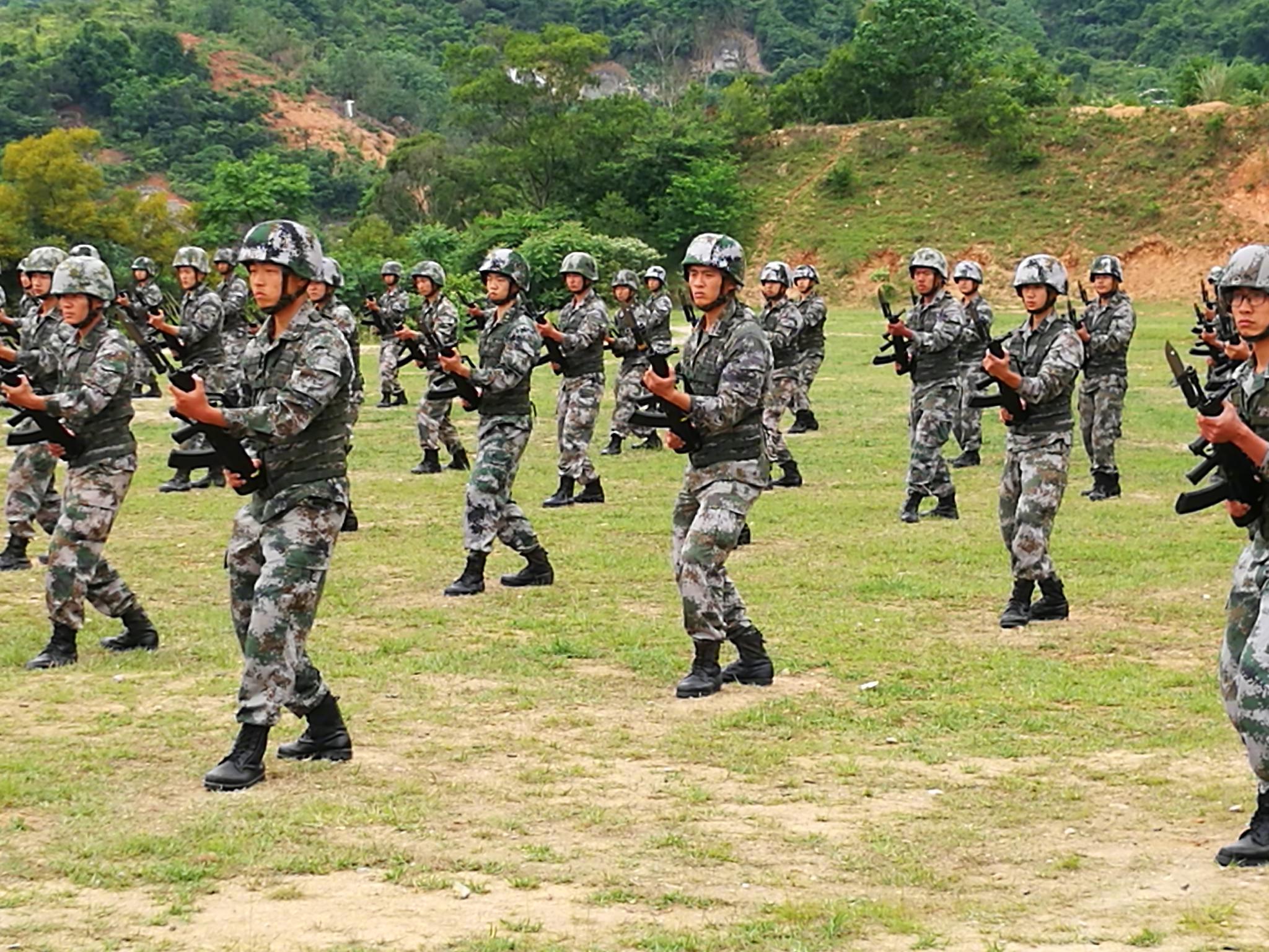 73集团军某旅红四连的刺杀训练.|集团军|训练_新浪网