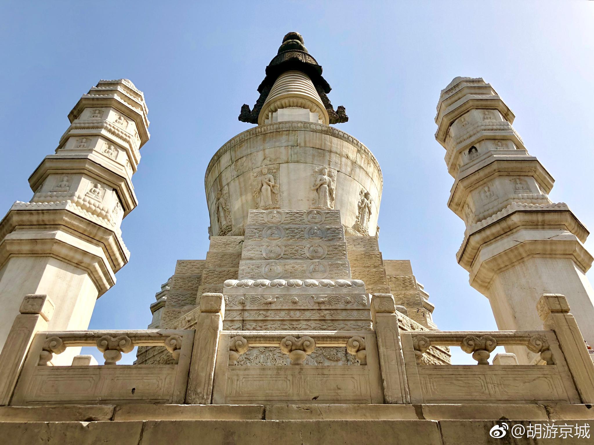 300多年来首次亮相公众的西黄寺清净化城塔真的很美