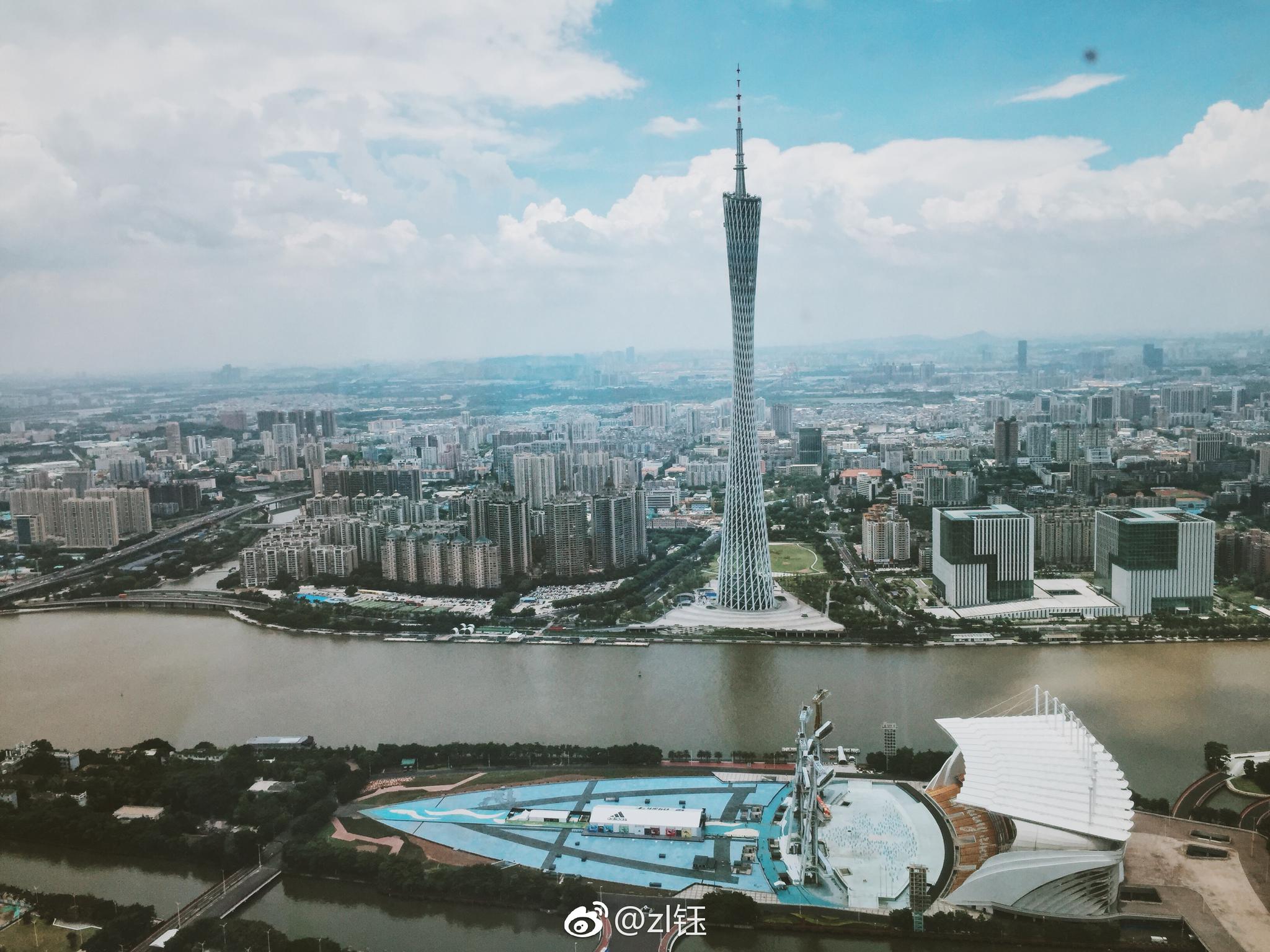 俯瞰广州热爱这座城市值得努力拼搏七月第一天加油