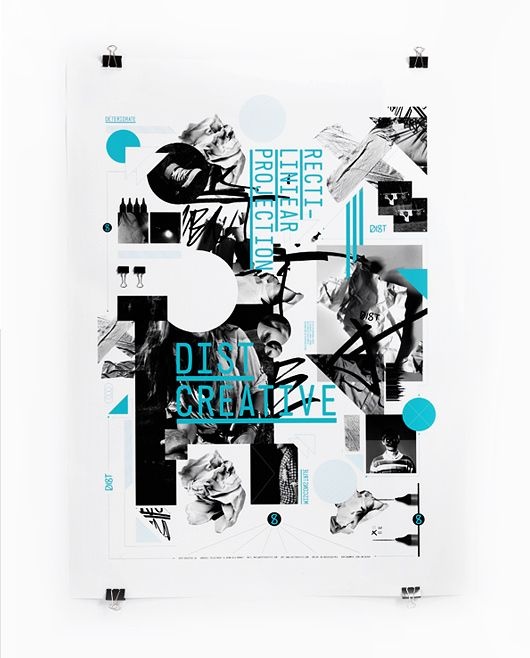 一组版式很漂亮的创意海报设计