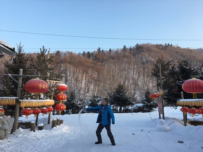 在雪谷感受纯正东北风是怎样一种体验!(夏天看这个是不是很解馋?