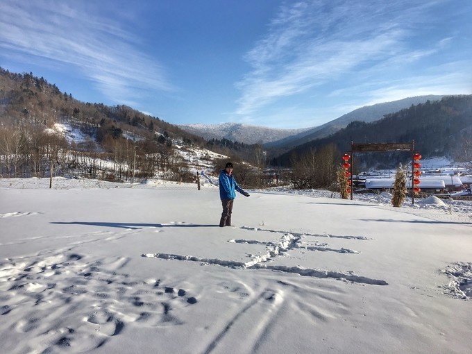在雪谷感受纯正东北风是怎样一种体验!(夏天看这个是不是很解馋?