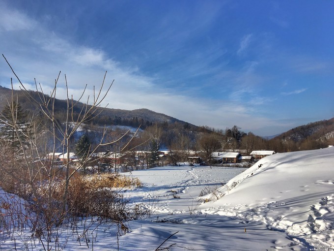 在雪谷感受纯正东北风是怎样一种体验!(夏天看这个是不是很解馋?