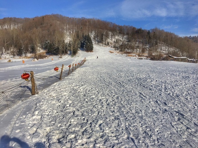 在雪谷感受纯正东北风是怎样一种体验!(夏天看这个是不是很解馋?