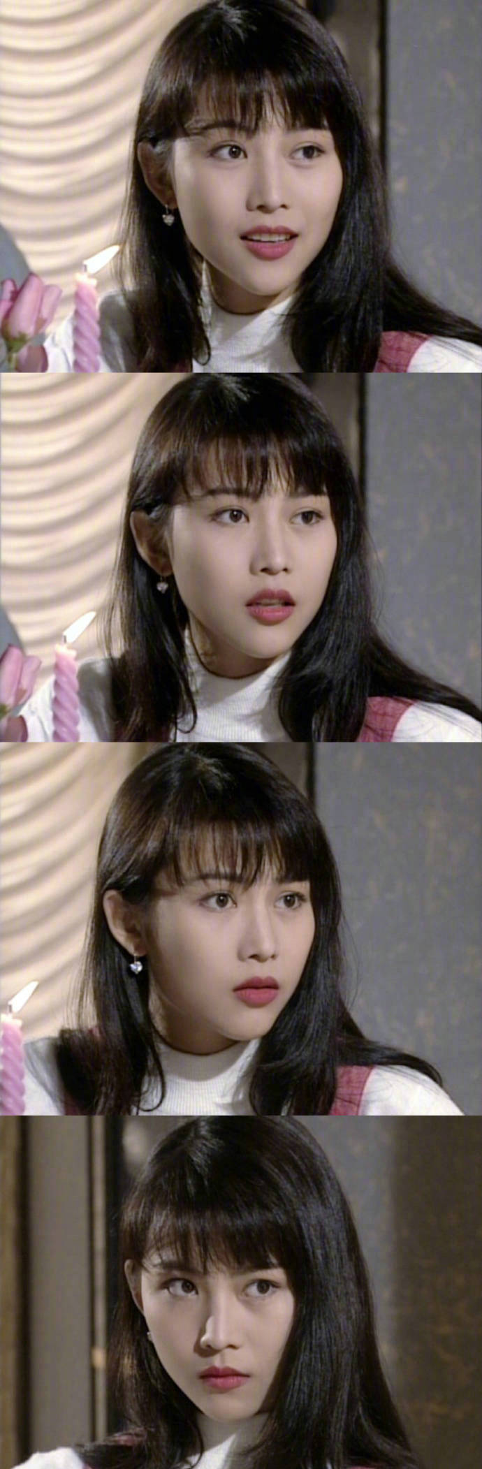 蔡少芬年轻的时候早期的港姐是真的好看