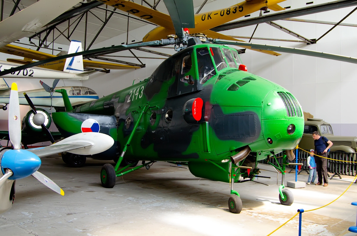 苏联的米-4直升机,我们国家直-5直升机的原型啊,现在已全退役了|直升