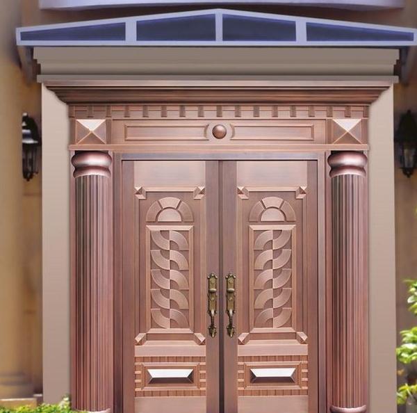 买房子注意大门的位置, 朝向, 色彩等都是非常考究的, 不可不信