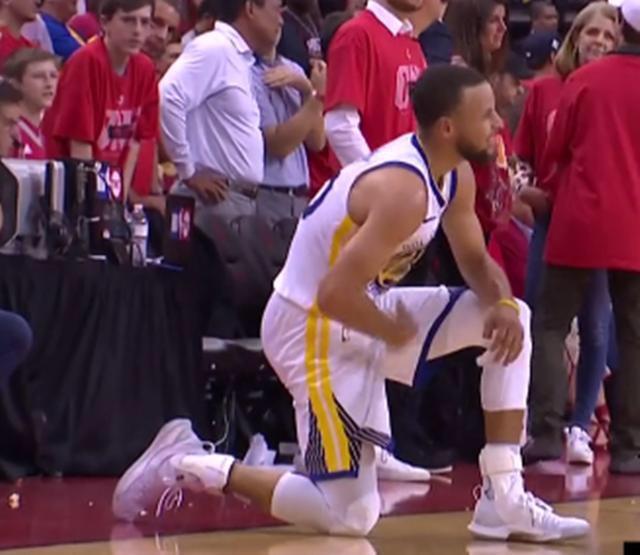 他的行为让库里感动