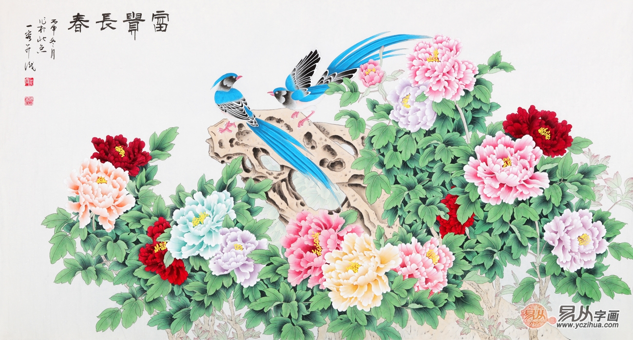 家庭客厅适合什么字画，让你的家满满艺术气息