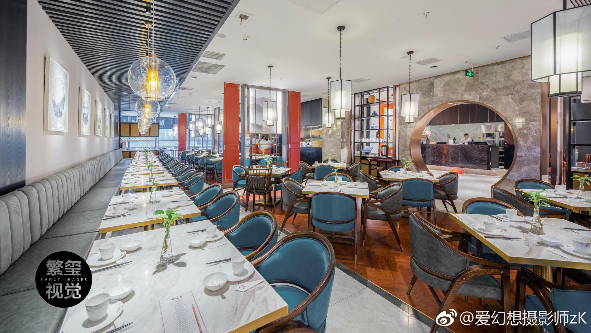 新梅华中餐厅苏州中心店设计:合众合餐饮全案