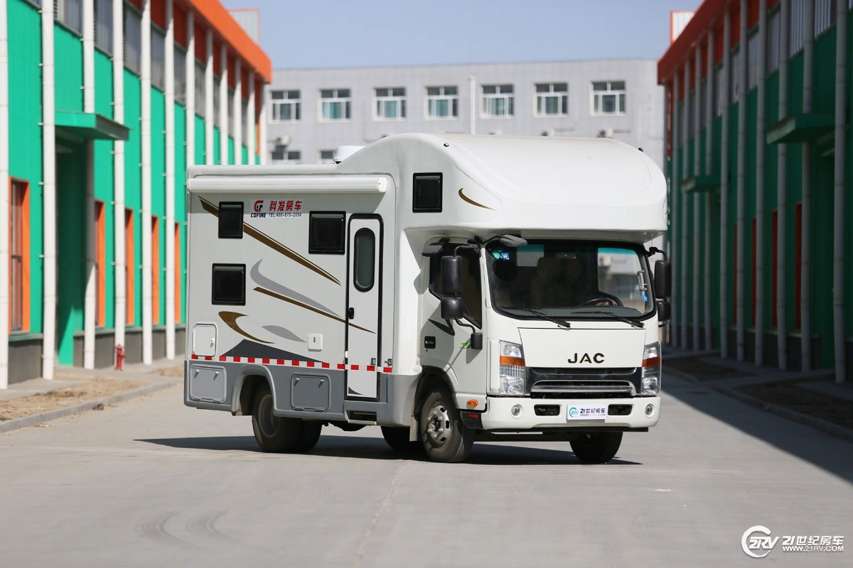 六个固定床位空间超大还不贵 科发房车江淮平头c型实拍