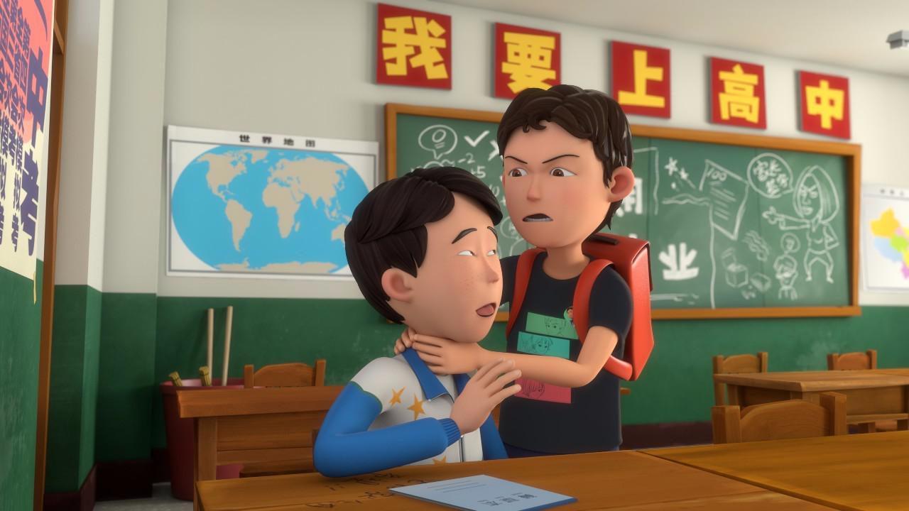 斗气冤家上演学生时代日常"抄作业"大戏,简直就是俩活宝