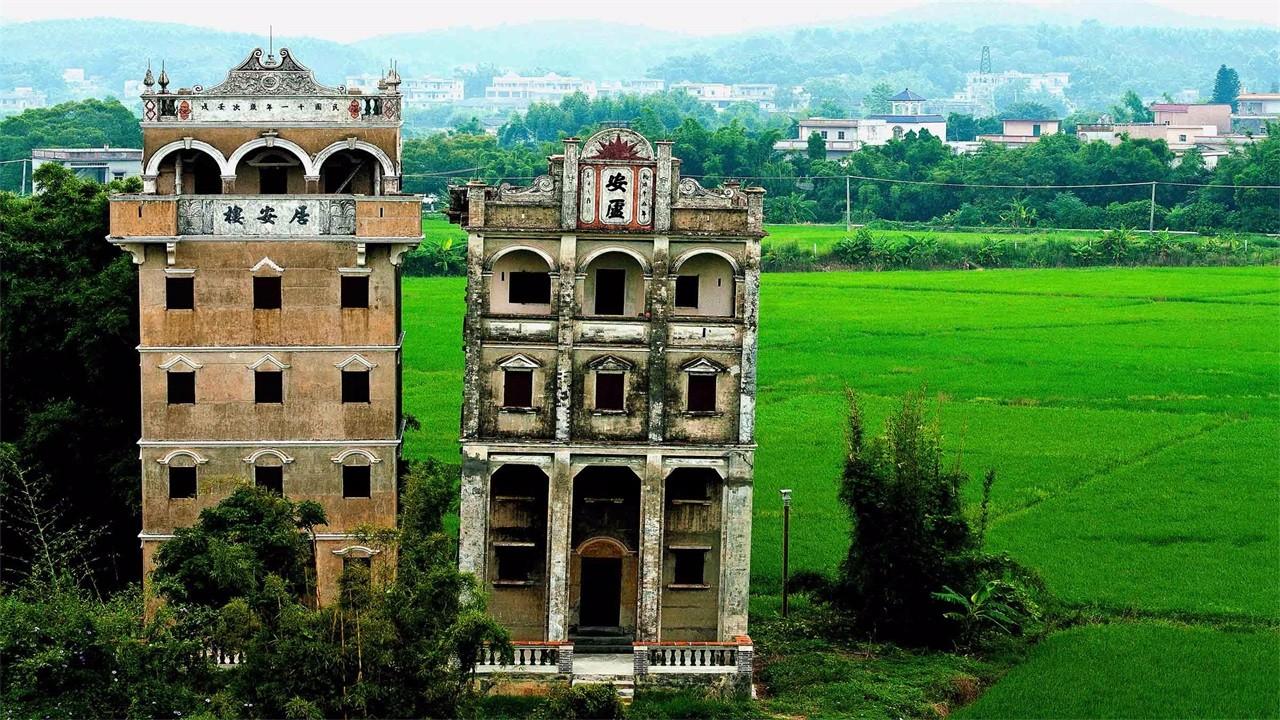 中国一特殊的建筑群,中西合璧,是我国第35处世界遗产|开平碉楼|民居