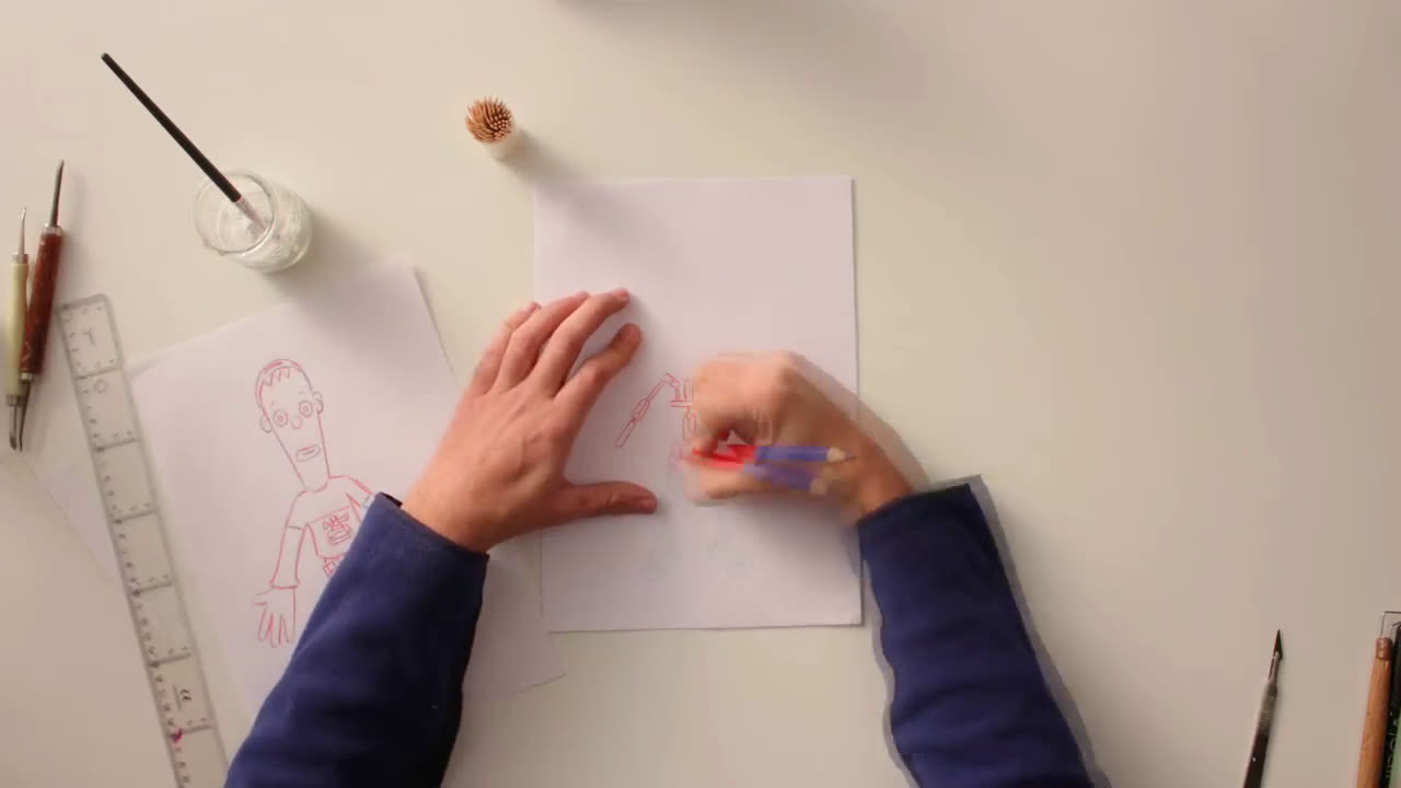 一分钟看懂定格动画人偶制作