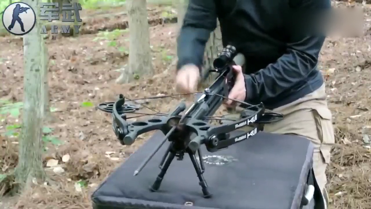 加拿大ar480"飞翼弩", 磅数太大需齿轮才能拉开