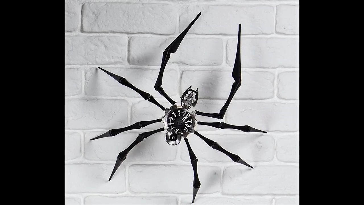 名表蜘蛛时钟arachnophobia高贵奢华