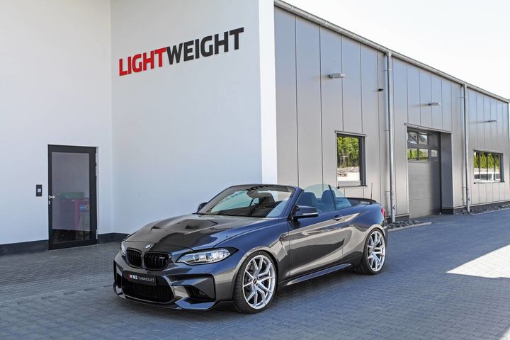 lightweight改装428马力的宝马m2敞篷车