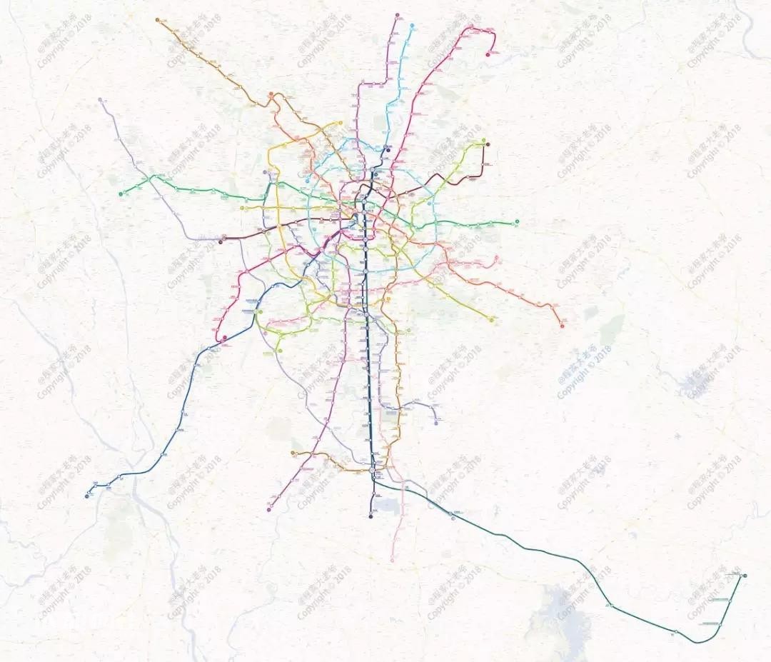 成都地铁已开通线路,在建线路及第四期建设规划(by 程家大老爷)
