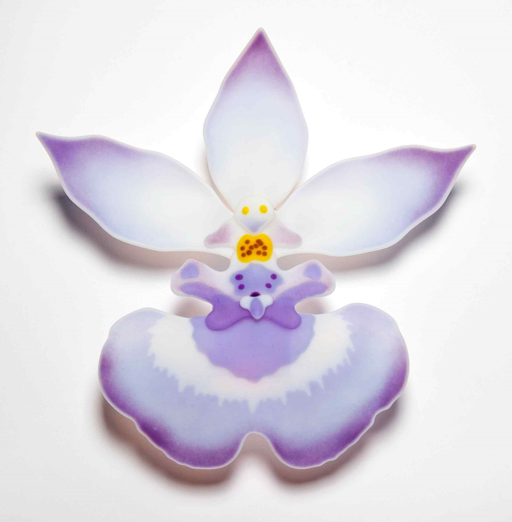 一组手工制作的玻璃兰花,美翻了!/ laura hart 67