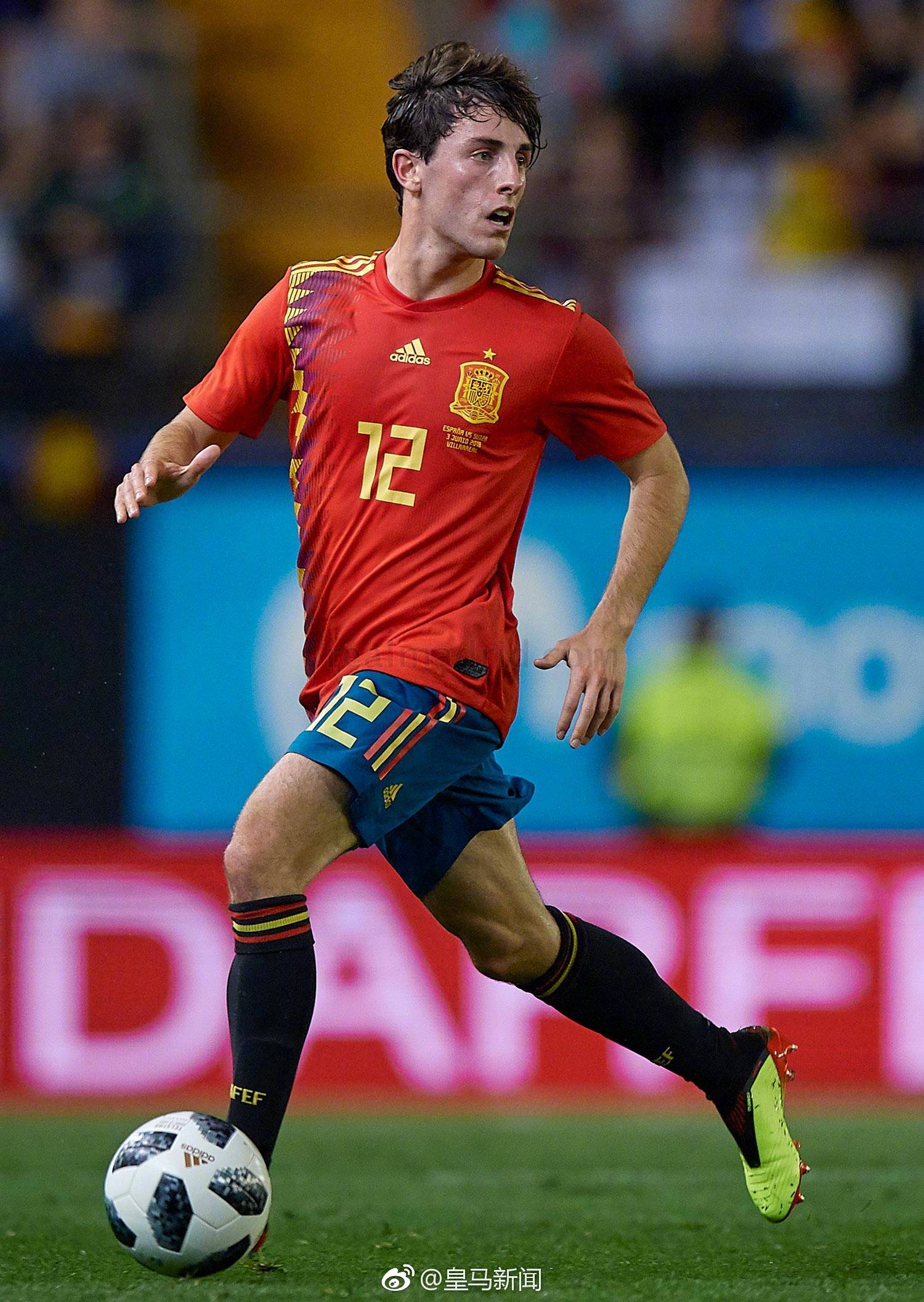 奥德里奥索拉此前入选了西班牙队征战俄罗斯世界杯