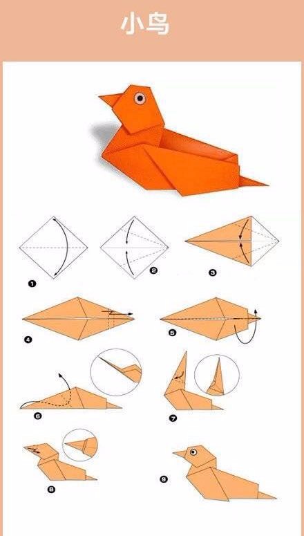 趣味小动物折纸