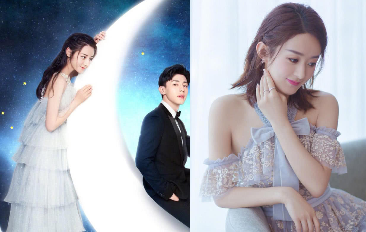 26岁迪丽热巴和31岁赵丽颖撞衫网友女神和小家碧玉的差别