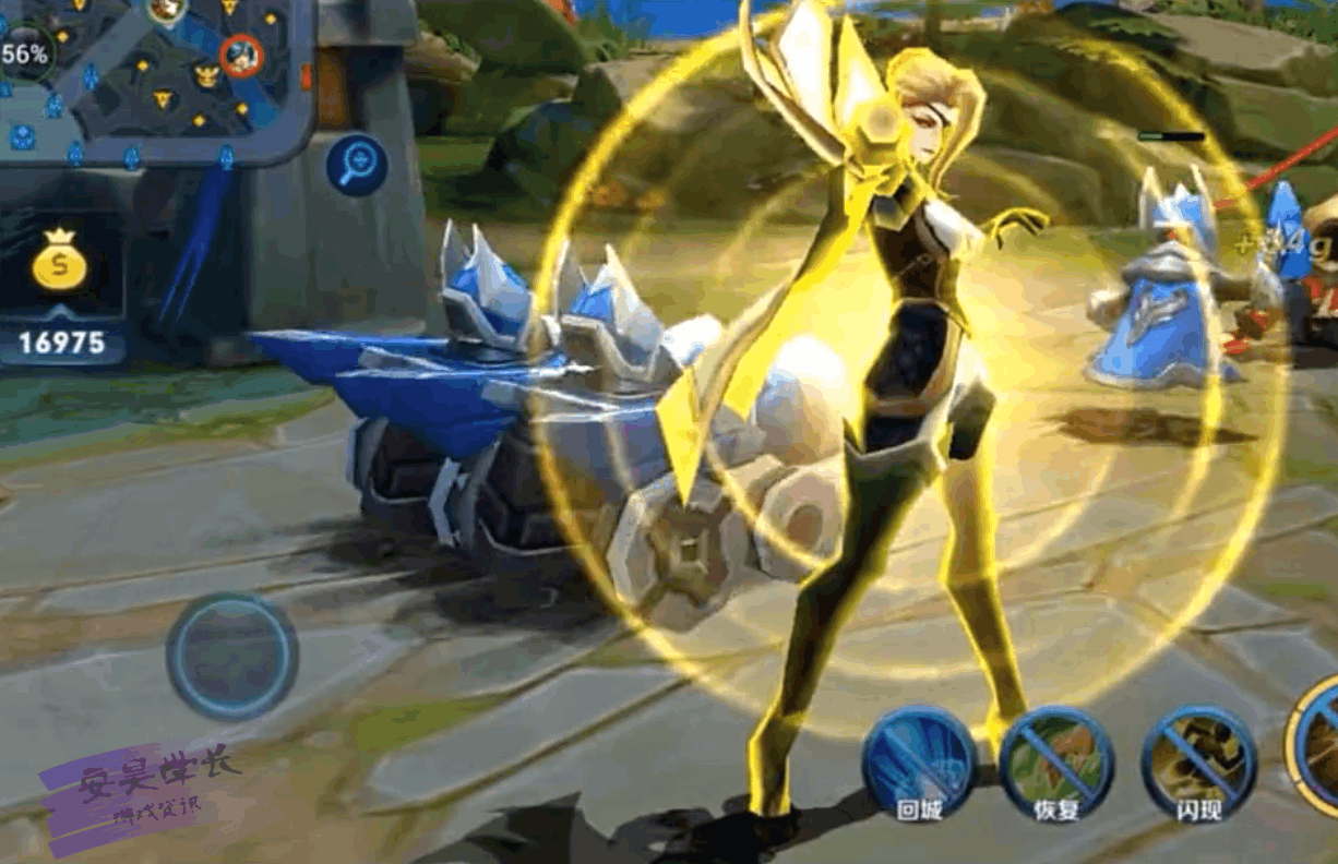 看3d视野中的米莱狄,炮车成最大亮点!这不是飞车里的"卓越"吗?