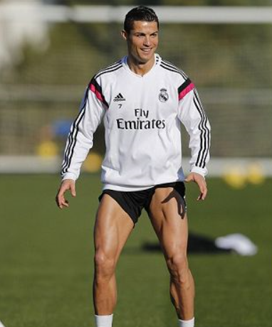 看看乔丹的小腿肌肉!再看看c罗和博尔特的腿肌肉,难以置信