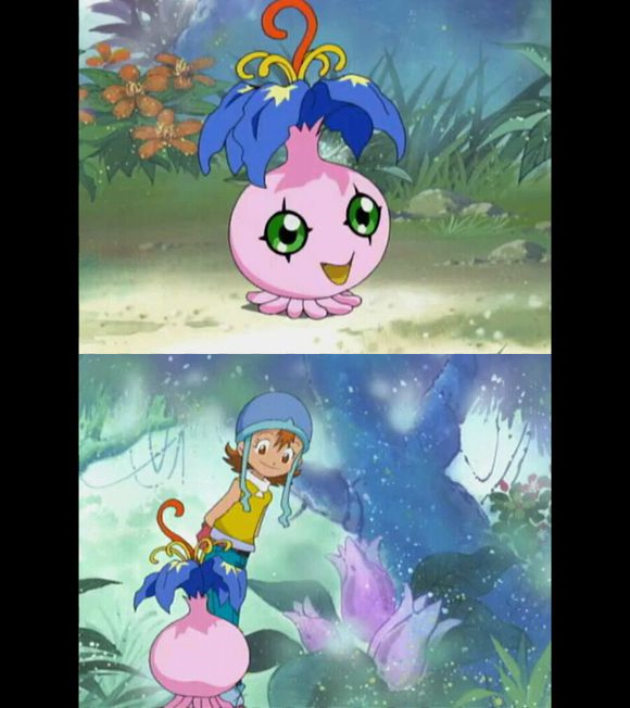 数码宝贝1第一代数码兽幼年期形态好怀念你还记得吗