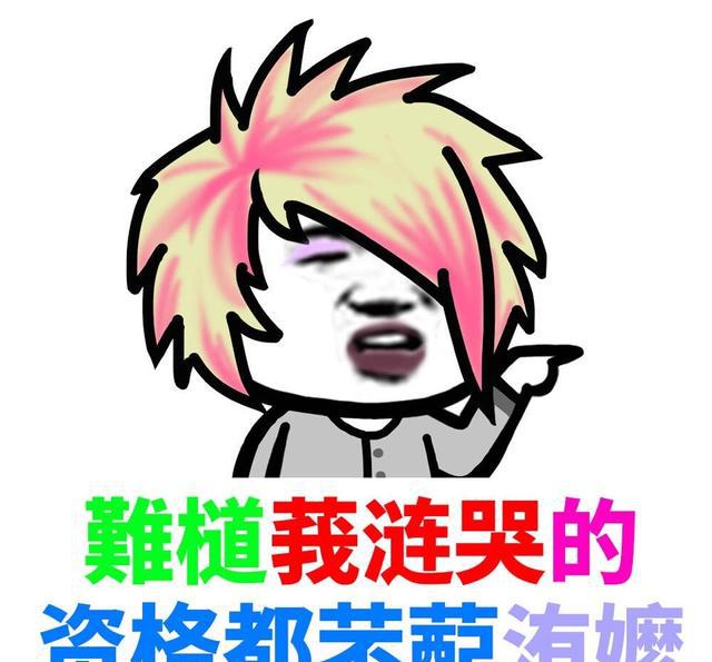 一组非主流表情包送给在座的各位