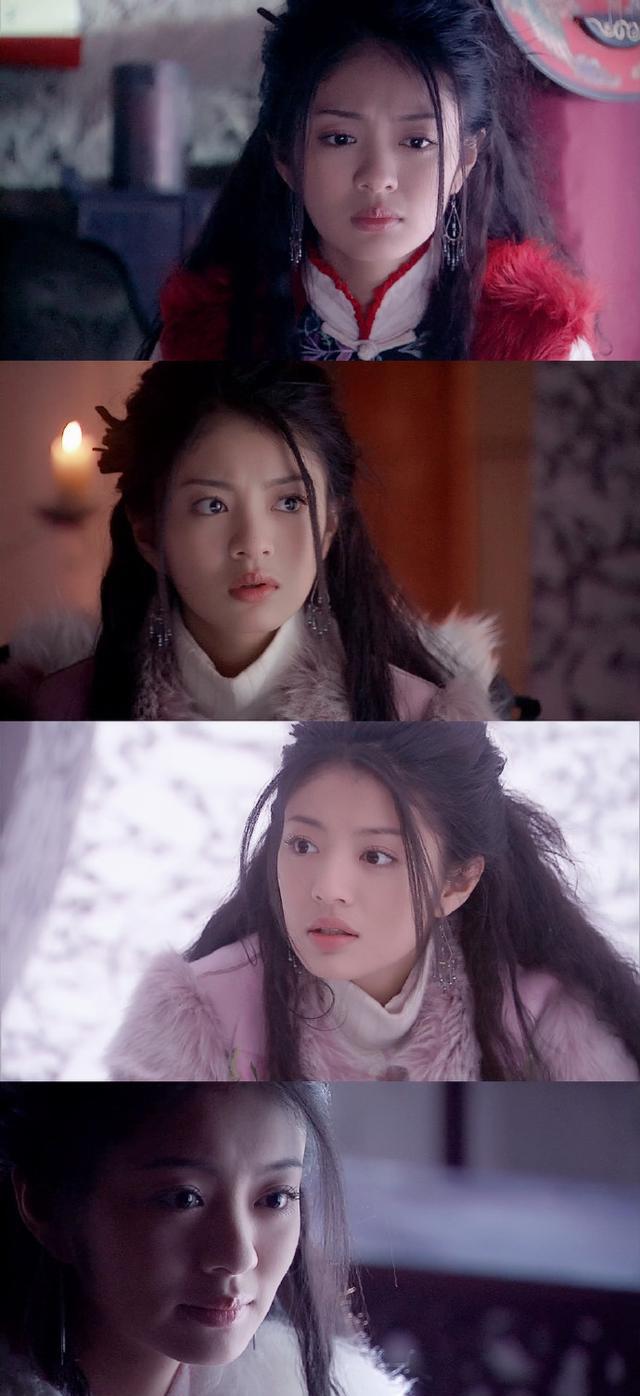 田亮确实不适合演戏,但安以轩在这部剧中还是挺美的~ 6,《雪山飞狐》