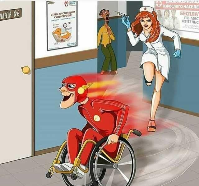 轮椅上的闪电侠