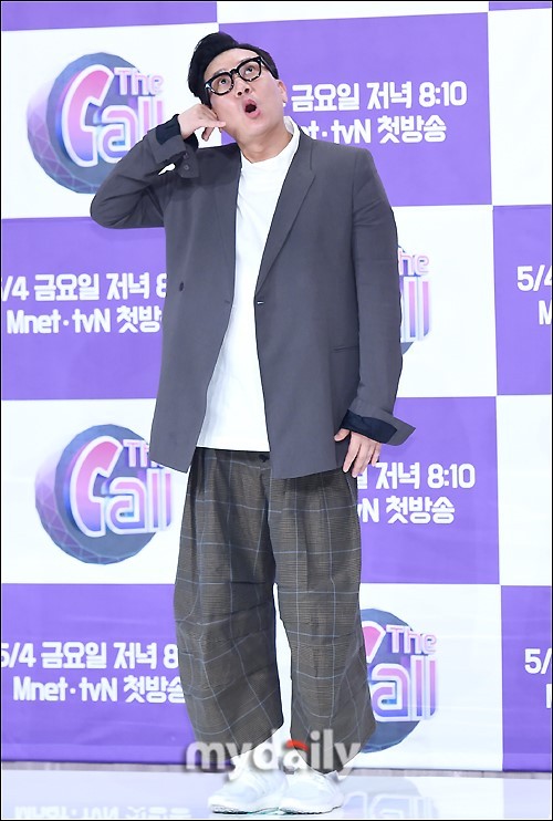 金钟国等人出席Mnet新综艺《The call》发布会