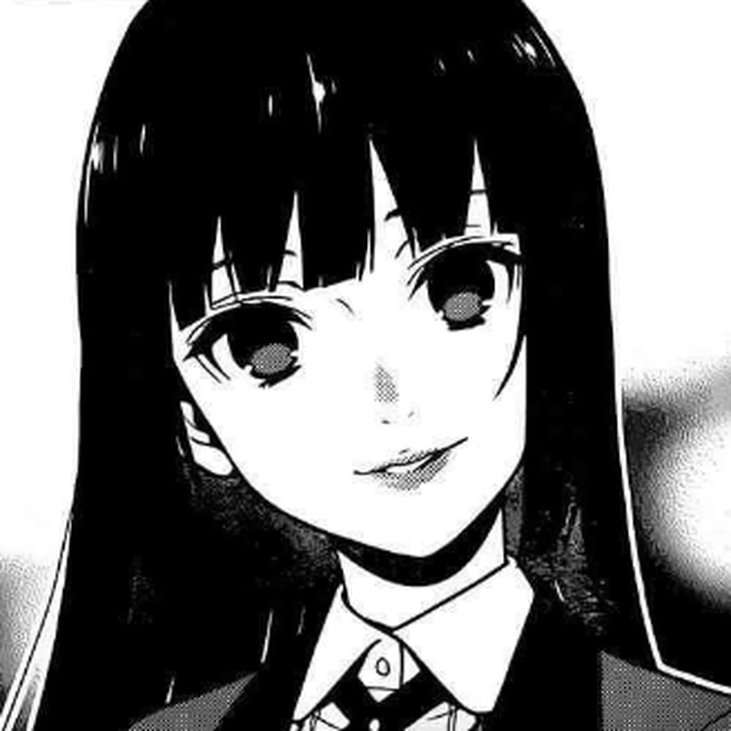 黑白漫画头像喜欢点赞